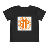 GMP God Money Power Toddler Tee — Orange Logo Kids T‑Shirt