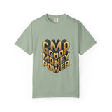 Good Money Power Graphic Tee — GMP 3D Gold Lettering T-Shirt