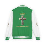 Letterman Jacket - GMP 'God Money Power' Cross Varsity Jacket
