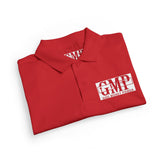 Youth Polo Shirt - 'GMP God Money Power' Red Logo Back & Sleeves