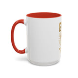 GMP God Money Power Accent Coffee Mug – Gold Tiger Design (11/15oz)