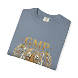 GMP Tiger Crest T‑Shirt — "God Money Power" Graphic Tee