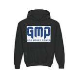 GMP “God Money Power” Youth Hoodie — Bold Faith & Motivation Pullover