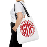 Tote — "GMP (God Money Power)" Red Logo Canvas Tote Bag