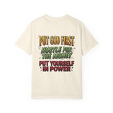 Put God First Hustle For The Money T-Shirt