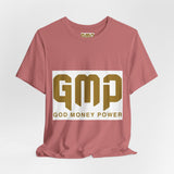 GMP "God Money Power" Graphic Tee — Inspirational Faith & Prosperity Shirt