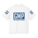 Youth Polo — GMP (God Money Power) Logo Sports Jersey