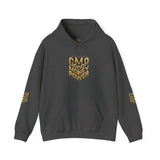 GMP "Good Money Power" Hoodie — Retro 3D Gold Logo Pullover
