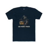 God Money Power Tee — Spiritual Faith & Wealth Graphic T-Shirt