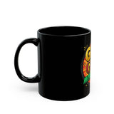 GMP God Money Power Black Coffee Mug — Bold Retro Financial Motivational Design (11oz/15oz)