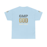 GMP GOD Money Power T-Shirt — Bold Gold Logo Tee