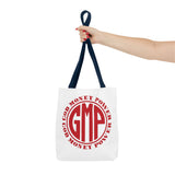 Tote — "GMP (God Money Power)" Red Logo Canvas Tote Bag