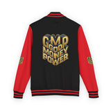 Letterman Jacket — "GMP Good Money Power" Retro Varsity Jacket