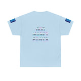 God Money Power Graphic Tee — Blue Urban Streetwear T-Shirt