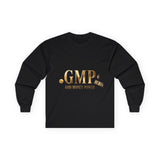 GMP (God • Money • Power) Gold Logo Long Sleeve Tee