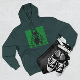 God Money Power Hoodie — Graphic Three-Panel Fleece Pullover