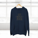 God Money Power Hoodie — Minimalist Inspirational Graphic Hoodie