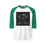 Raglan Shirt — Angel Of Death- Dark Angel Graphic 3/4 Sleeve Baseball Tee