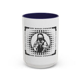 God Money Power Accent Coffee Mug – Bold Streetwear Religious Graphic (11/15oz)
