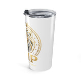 Lion Crest 20oz Tumbler – Gold Regal Lion Travel Cup
