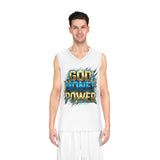 God Money Power Basketball Jersey — Motivational Athletic Tank Top