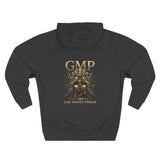 GMP Gold Throne Hoodie — God Money Power Graphic Hoodie
