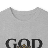 God Money Power- Skull Ultra Cotton Long Sleeve Tee