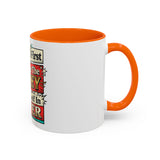 Put GOD First Hustle For The MONEY Accent Coffee Mug — Motivational Faith & Success Gift (11/15 oz)