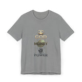 God Money Power T-Shirt — Inspirational Faith & Success Tee