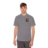 Tiger Crest Polo — 'God • Money • Power' Men's Sport Shirt