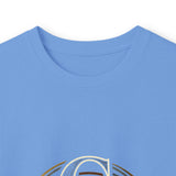 Long Sleeve Tee — Gold Monogram GMP Logo “God, Money, Power”