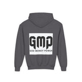 GMP 'God Money Power' Youth Hoodie — Bold Graphic Religious Streetwear