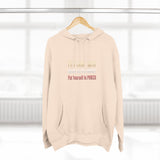 Three-Panel Fleece Hoodie