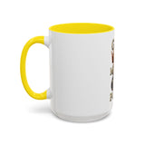 Coffee Mug — "God Money Power" Crown & Gauntlet Accent Ceramic Mug (11/15oz)
