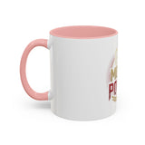 God Money Power Accent Coffee Mug — Motivational Faith & Wealth Design (11/15 oz)