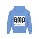 GMP 'God Money Power' Youth Hoodie — Bold Graphic Religious Streetwear