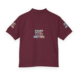 Youth Polo Shirt — "GIVE GOD" Inspirational Church Youth Uniform