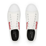 GMD Logo Low-Top Sneakers — Men's Casual Canvas Shoes