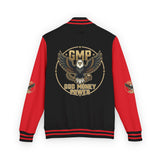 Letterman Jacket — GMP God Money Power Eagle Retro Varsity Jacket
