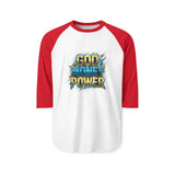 God Money Power Raglan Shirt