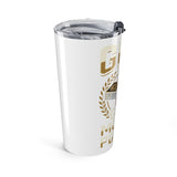 Money Power 20oz Tumbler – Gold Stack Cash Design