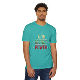 God Money Power T-Shirt — Inspirational Faith & Wealth Graphic Tee