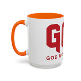 GMP Coffee Mug — Good Money Power Red Accent Ceramic Mug (11/15oz)