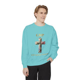 GMP Cross Sweatshirt — "God Money Power" Graphic Crewneck