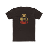 God Money Power Tee — Retro Palm Jesus Graphic T-Shirt