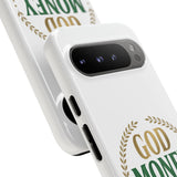 Phone Case — "God Money Power" Inspirational Religious Design