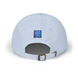 Dad Cap — Blue Sequin Statue Patch Embroidered Baseball Hat