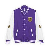 Letterman Jacket — "GMP Good Money Power" Retro Varsity Jacket