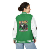 Letterman Jacket — GMP God Money Power Eagle Varsity Jacket