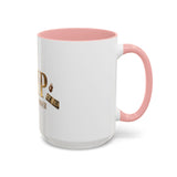 God Money Power (GMP) Accent Coffee Mug — Inspirational Religious Coffee Cup